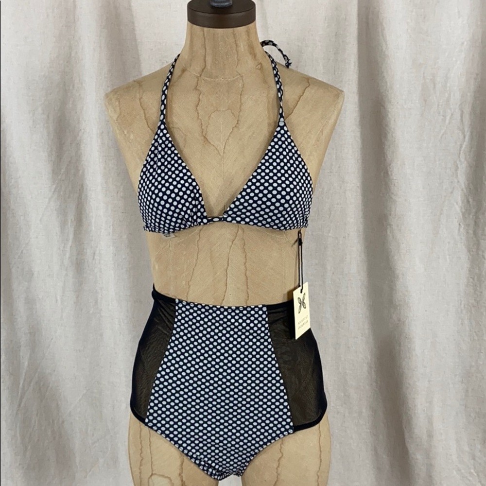 NWT nightcap string bikini top
